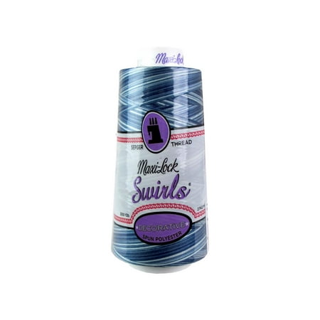 UPC: 0036771709927 | A&E Maxi Lock Swirls Thread 3000yd BlueberryCobblr