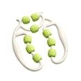 thumbnail image 4 of de pierna Roller Hommasta de 360 ​​grados Rodillo de relajación muscular 9 ruedas Herramienta de de tejido profundo para ejercicio Verde, 4 of 8