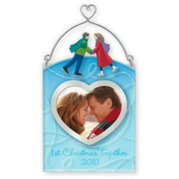 Hallmark Ornament 2010 First Christmas Together, Photoholder