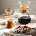 thumbnail image 2 of Juego de Cafetera Pour Over - 800ML Cafetera de Vidrio con Filtro Reutilizable de Acero Inoxidable 304 (800ML), 2 of 9
