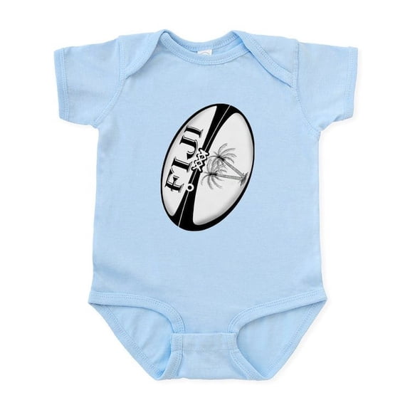 CafePress - Fiji Rugby Ball Infant Bodysuit - Baby Light Bodysuit, Size Newborn - 24 Months