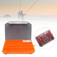 thumbnail image 1 of Windfall Bait Case, Outdoor Bait Storage Box Multifunctional Plug-in Single-Layer Fishing Tool Accessory Box Portable Fishing Gear Box, 1 of 8