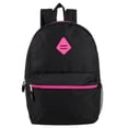 thumbnail image 5 of Trailmaker 24 Pack 19 Inch Backpacks for Commute, Travel (Black Pink), 5 of 9