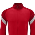 thumbnail image 4 of Zorckvet Kids Jacket Stand Collar Long Sleeve Stretchy Breathable Ribbed Cuffs Outerwear Jacket Winter Coat Fleece Jacket Casual, 4 of 4