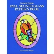 Oval Stained Glass Pattern Book : 60 Full Page Designs, Used [Paperback]