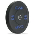 thumbnail image 2 of CAP Barbell Olympic Rubber Bumper Plates (Pairs/Singles by sizes), 2 of 5