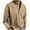 Khaki, variant on ZVNAΖH Mens Long Sleeve Button Down Work Shirts Casual Collared Shirts Go Out Shirts Cotton Shirts with Chest Pocket