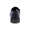 thumbnail image 4 of Zapato escolar Coqueta para niña de piel en negro Martín con perforado, 4 of 6