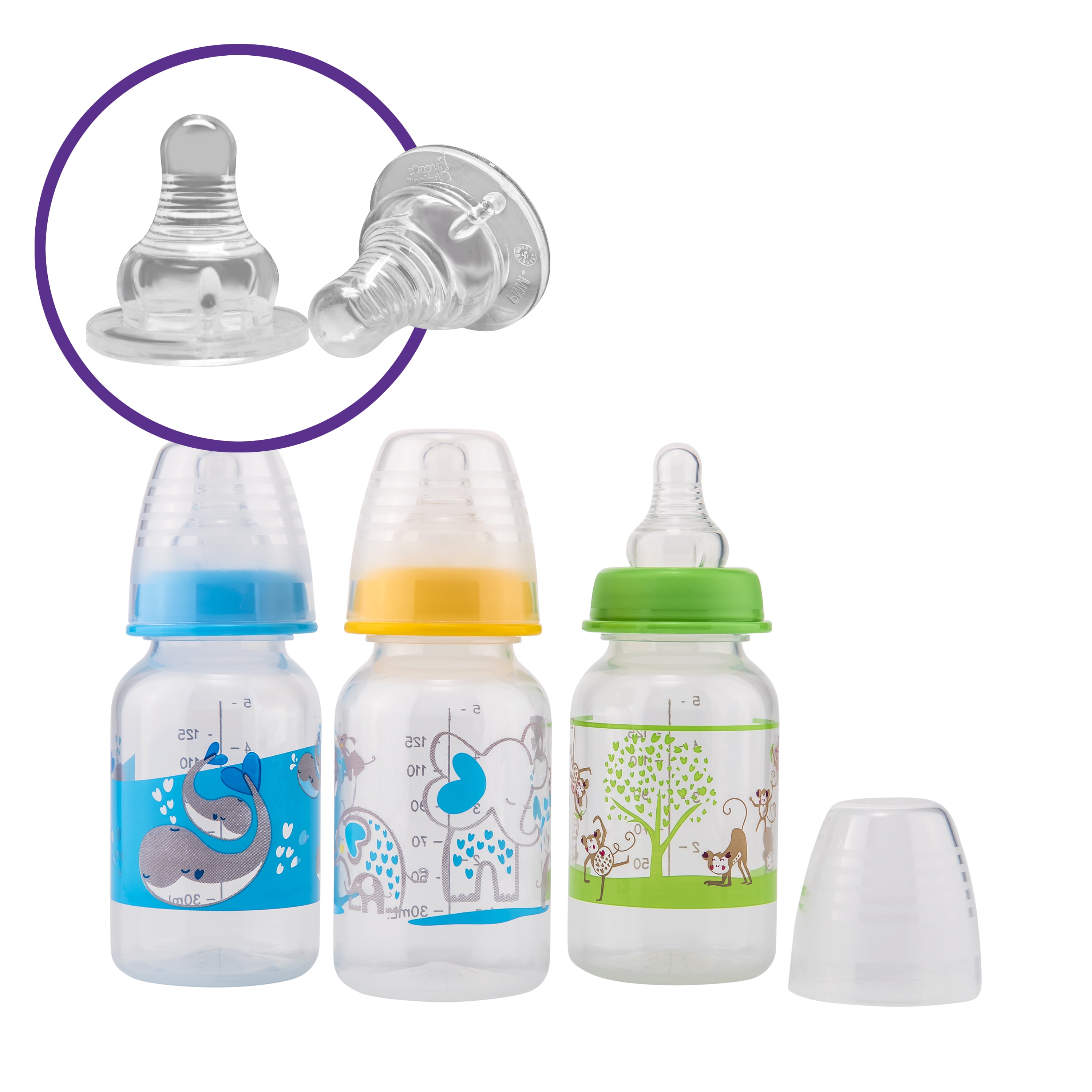 Choice BPA Free Baby Bottles - 5-oz 