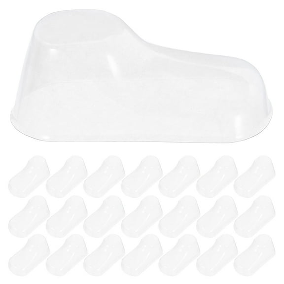 HOOWIFFY Childrens Shoe Support Clear 100pcs