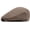 Khaki, variant on Herringbone Flat Ivy Newsboy Cap for Men Classic Tweed Newsboy Hat Blend Flat Cap Cabbie Hats Ivy Caps