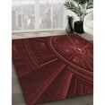thumbnail image 2 of Ahgly Company Indoor Rectangle Patterned FireBrick Red Area Rugs, 2' x 3', 2 of 6