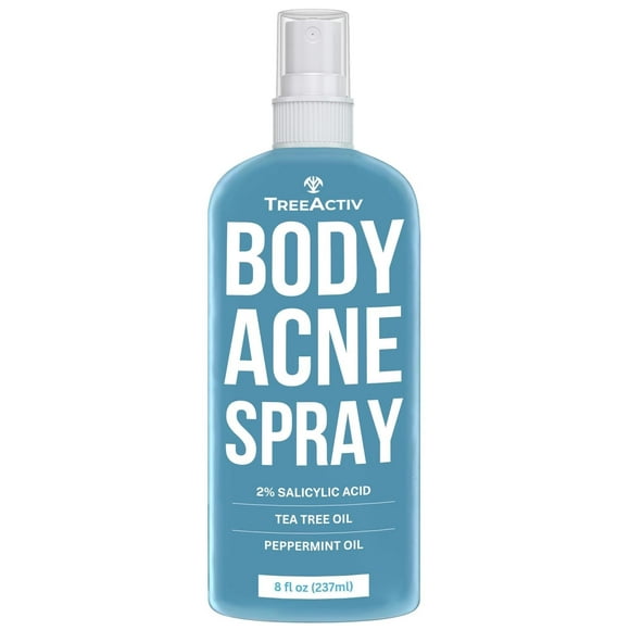 Spray para el tratamiento del acné TreeActiv Body & Back 240 ml con 2% de ácido salicílico