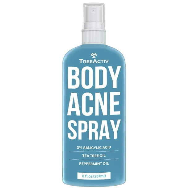 Spray para el tratamiento del acné TreeActiv Body & Back 240 ml con 2% de ácido salicílico