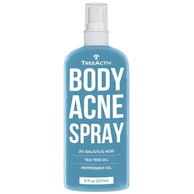 Spray para el tratamiento del acné TreeActiv Body & Back 240 ml con 2% de ácido salicílico