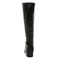 thumbnail image 6 of Ferwind Women's Tall Boots Zipper Trim Strap Detail Adult Black  8, 6 of 8