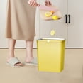 Hanging Folding Mini Trash Can for Kitchen Door, Small