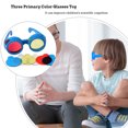 thumbnail image 4 of 1 Set Children Three Primary Color Glasses Kids Glasses Exploration Toys, 4 of 7
