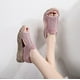 thumbnail image 5 of Sandalias de nuevo estilo, zapatos de playa planos de malla tejida para mujer, zapatos informales para mujer Wmkox8yii nm6715, 5 of 9