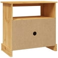 thumbnail image 6 of vidaXL TV Stand Corona Range Mexican Pine Ample Storage, Brown, 31.5 x 16.9 x 30.7 Inches, 6 of 10