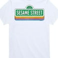 thumbnail image 3 of Sesame Street - Logo Repeated- Toddler and Youth Short Sleeve Graphic T-Shirt, 3 of 5