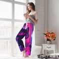 thumbnail image 5 of Sikiie Neon Toy Cat Reflections Women’s Lounge Pants, Lounge Pants Sleep Bottoms, Lounge for Women, Womens Pajama Pants -Medium, 5 of 6
