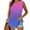 #11 Hot Pink, variant on Women Sleeveless Summer Vacation Beach Fashion Tees Shirts Comfy Casual Flowy Plus Size Tank