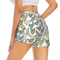 thumbnail image 3 of Sigee Funny Chicken for Women's Athletic Shorts High Waisted Running Shorts Pocket Sporty Short Gym Elastic Workout ShortsXX-Large, 3 of 9