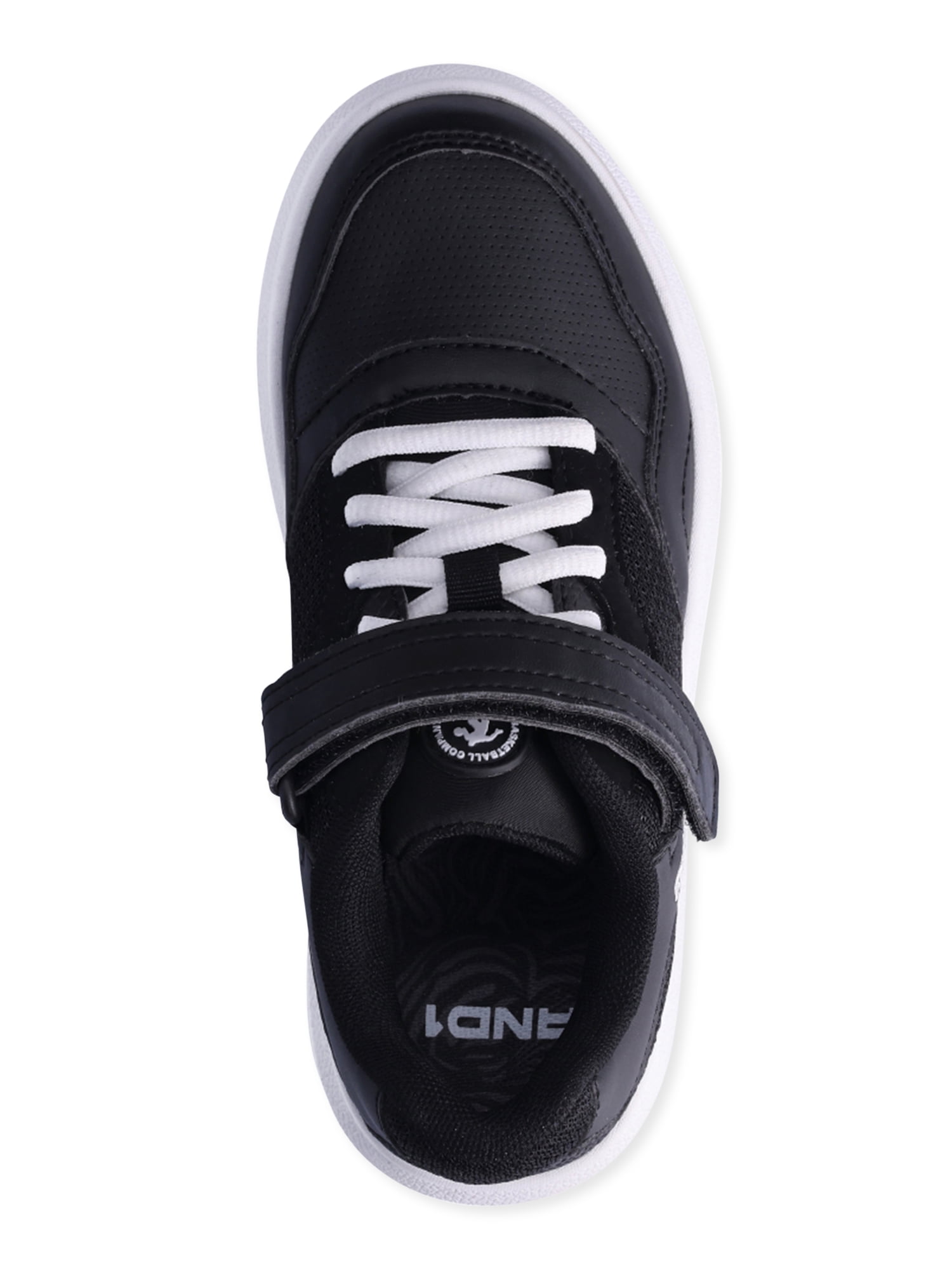 AND1 Little Girl & Big Girl Low Platform Court Sneaker
