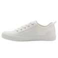 thumbnail image 2 of Tenis George para Dama, Liso Talla 23 Blanco, 2 of 4
