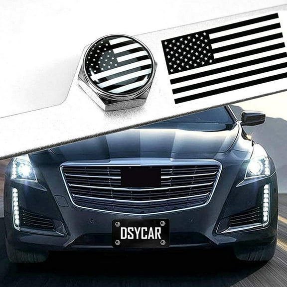 MEIBUTYUP Screw Cap Set Black License Plate Fasteners for Vehicles 1 Set