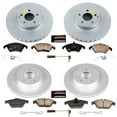 thumbnail image 2 of PowerStop Front and Rear Geomet Coated Brake Rotor and Pad Kit Fits: MERCEDES-BENZ Select Models CRK5793, 2 of 5