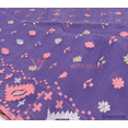 thumbnail image 3 of Exclusive Handloom Original Jamdani Saree Middle Blue Purple with Multicolor Design, 3 of 8