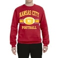 thumbnail image 2 of City of Kansas City KC American Football Fantasy Fan Sports Unisex Crewneck Graphic Sweatshirt, Red, 4XL, 2 of 3