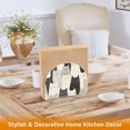 thumbnail image 6 of Yayeee Napkin Holder for Table Kitchen Paper Tissue Organization, White Cute Cats, 6 of 8