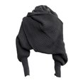 thumbnail image 1 of IKemiter Femmes Tricoté Pull Tops Foulard avec Manches Wrap Hiver Chaud Foulards Châles, 1 of 8