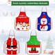 thumbnail image 4 of 4 Piezas Divertido Delantal de Navidad Delantales de Cocina Ajustables Delantales de Navidad Delantales de Papá Noel Elfo Muñeco de Nieve 4 Estilos para la Cena de Navidad Cocinar Jardinería Limpieza, 4 of 5