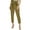 Olive, variant on Women's Faux-Suede Tie-Front High-Waisted Pants Martini Olive 2