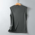 thumbnail image 5 of Pompotops T-Shirt Sans Manches à Col Rond Imprimé Décontracté pour Femmes, 5 of 5