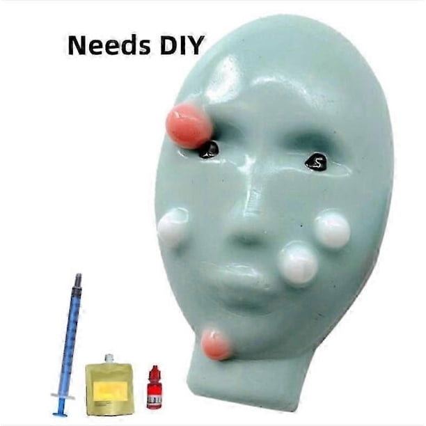 Funny Pimple Popper Toy, Popping Fidget with Filler Tools, Weird Alien Stress Relief Squeeze Toys Novelty Gift for Kids Adults