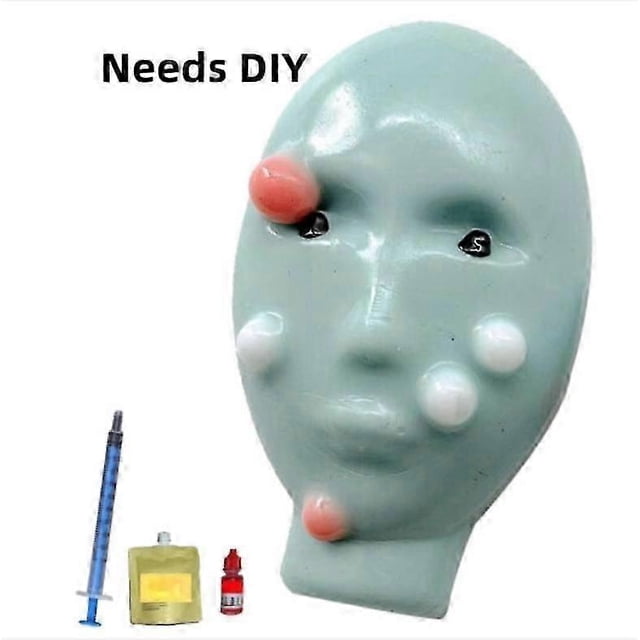 Funny Pimple Popper Toy, Popping Fidget with Filler Tools, Weird Alien Stress Relief Squeeze Toys Novelty Gift for Kids Adults