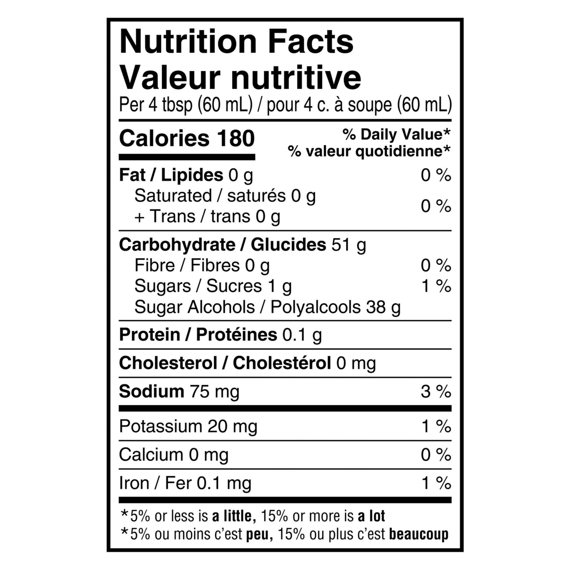 Smucker's Sundae Syrup, Caramel Flavoured Syrup, No Sugar Added, 428mL, 428 mL