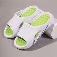 thumbnail image 4 of Willtoo Couple’s Non-Slip Bathroom Slippers Summer Beach Slide Sandals Massage Comfortable Casual Footwear For Women Men, 4 of 4