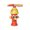 C, variant on Cartoon Fire Hydrant Sprinkler Toy, Automatic Outdoor Garden Sprinkler, Summer Water Play Beach Toy for Backyard Lawn Attaches to Garden Hose Fun, for Backyard Lawn Attaches to Garden Hose Fun