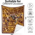 thumbnail image 3 of Football Throw Blanket, Team Color Gifts for Men Women Football Fans, 80"x60" City Style Blanket for Sofa Bed Chair, 3 of 6