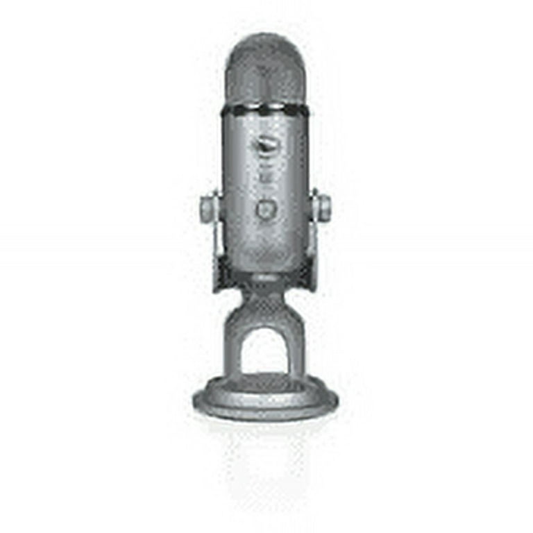 Blue Microphones Yeti USB Microphone (Silver) Bundle with Pop