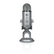 Blue Microphones Yeti USB Microphone (Silver) Bundle with Pop Filter