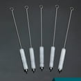 thumbnail image 2 of 40 Pcs Stainless Steel Drinking Straw Brush Cup Cleaner Tube Brush Straws Cleaning Supplies (White), 2 of 8