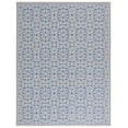thumbnail image 2 of Safavieh Martha Stewart Beach House Ilbert Geometric Indoor/Outdoor Area Rug, Cream/Blue, 5'1" x 7', 2 of 6