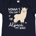 thumbnail image 4 of Inktastic Nonna's You Say Alpaca My Bags Boys or Girls Baby Bodysuit, 4 of 5